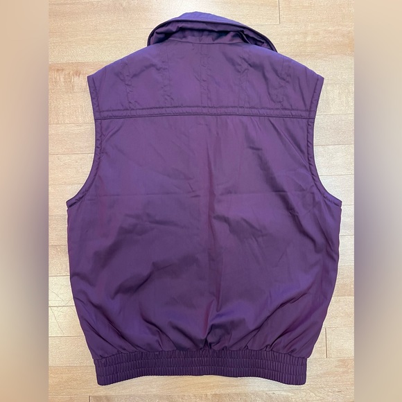 Vintage Descente 90’s Men’s Vest Size M Purple Gold - Picture 5 of 8